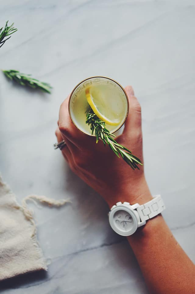 Rosemary Vanilla Bean Lemonade