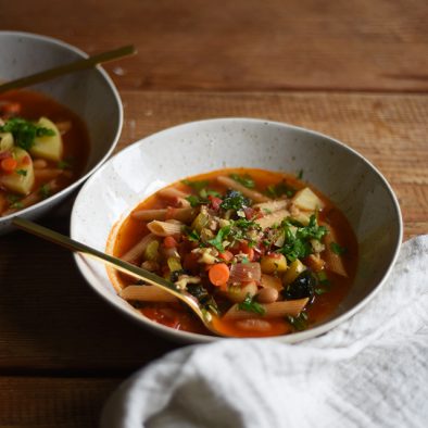 The Only Minestrone Soup Recipe You Need - Turntable Kitchen