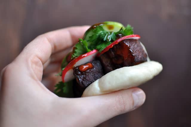 Caramelized Pork Belly Buns Inspired by David Chang