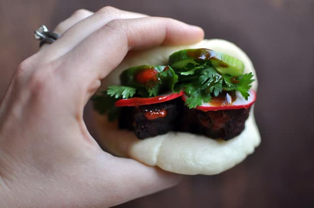 Caramelized Pork Belly Buns Inspired by David Chang