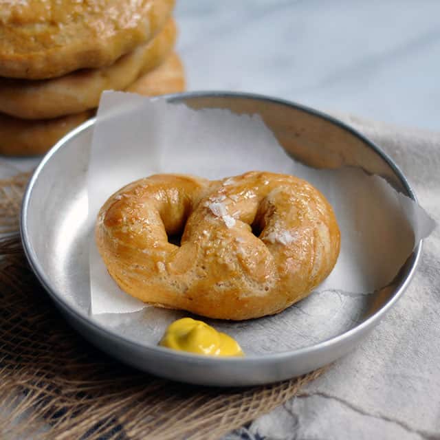 Hot, Buttered Pretzels