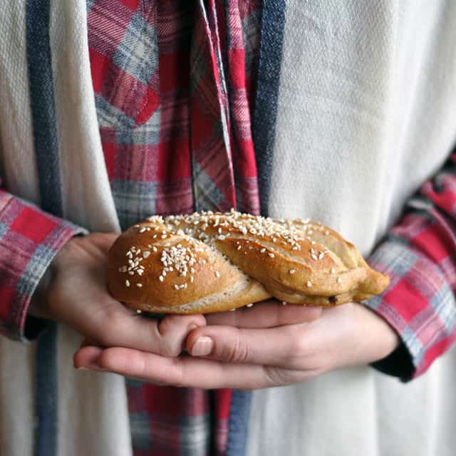 Sesame Salt Pretzels