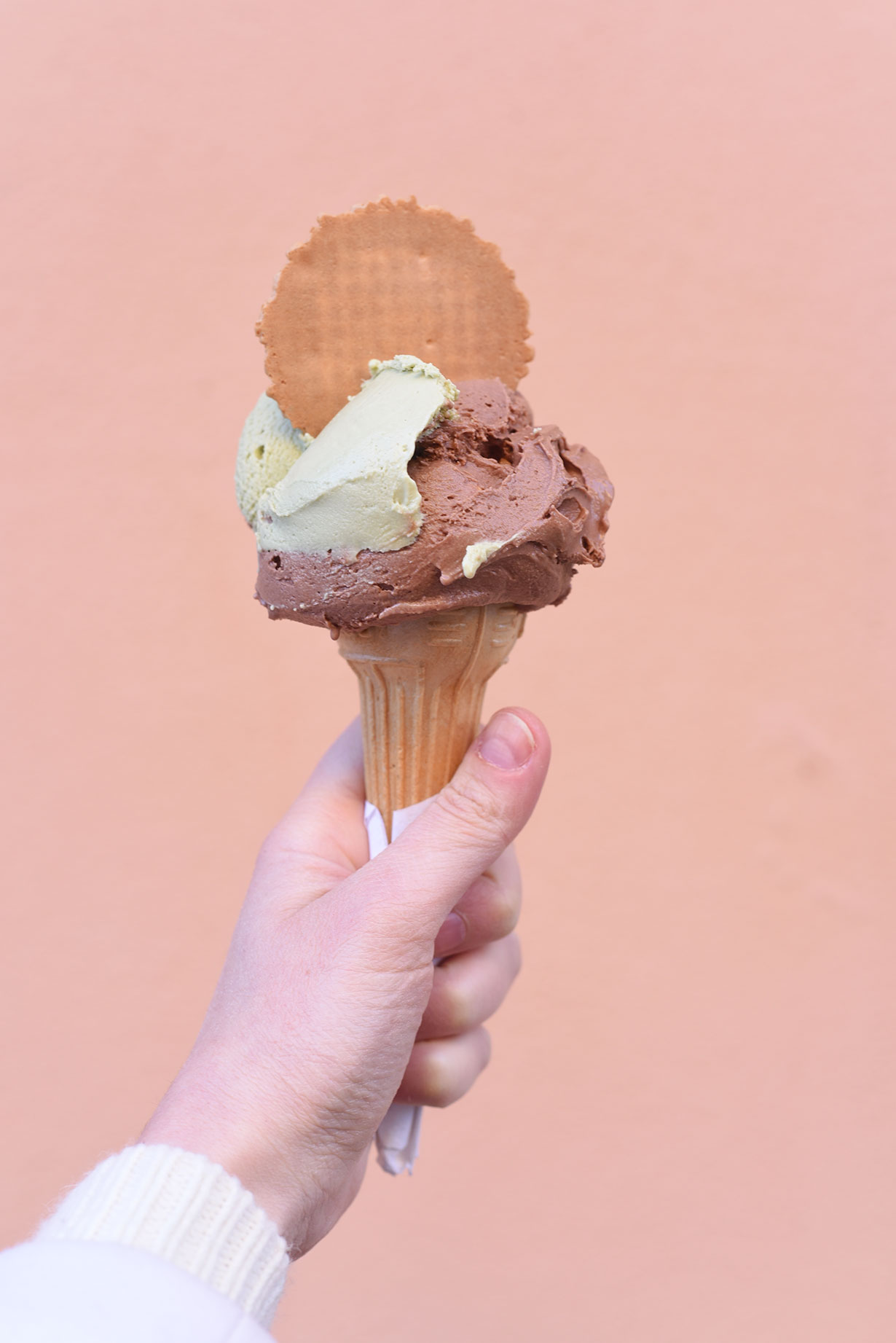 Gelato in Ravenna, Italy