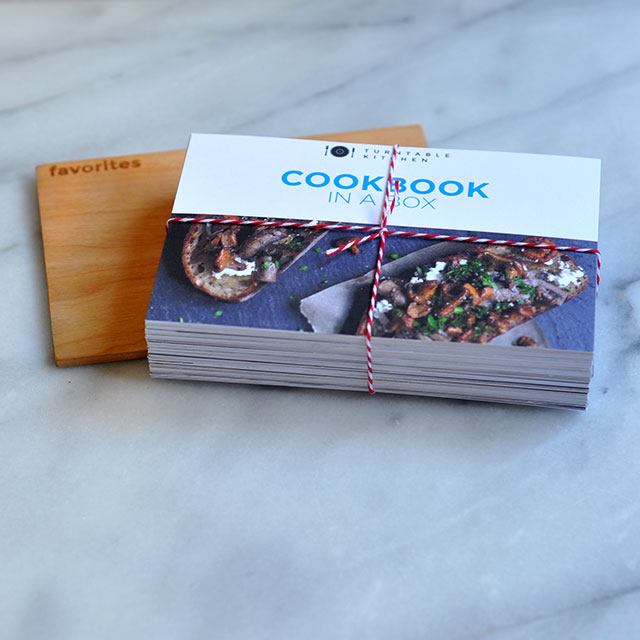 Turntable Kitchen's 'Cookbook in a Box'