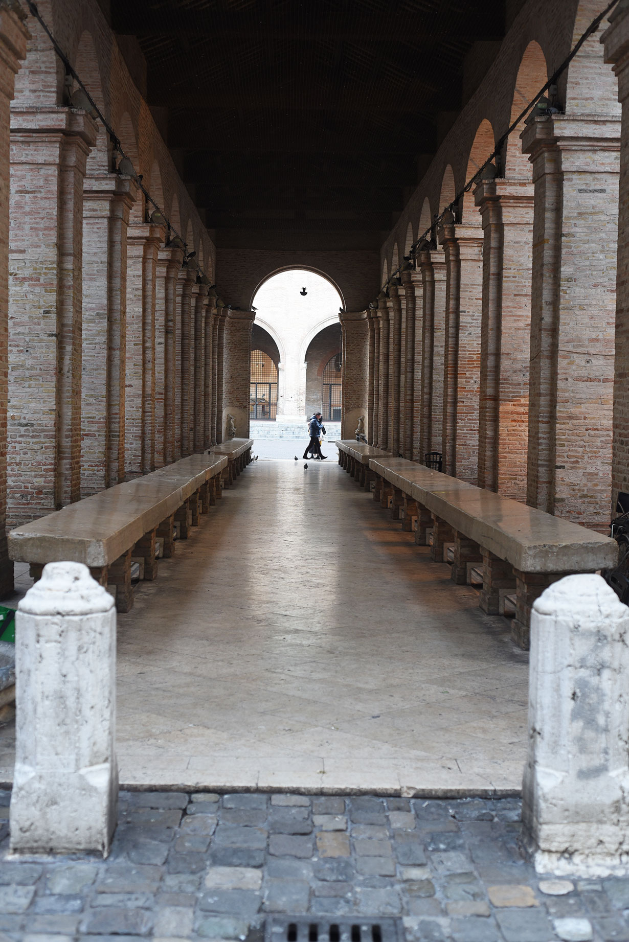 Old Fish Market in Rimini, Italy