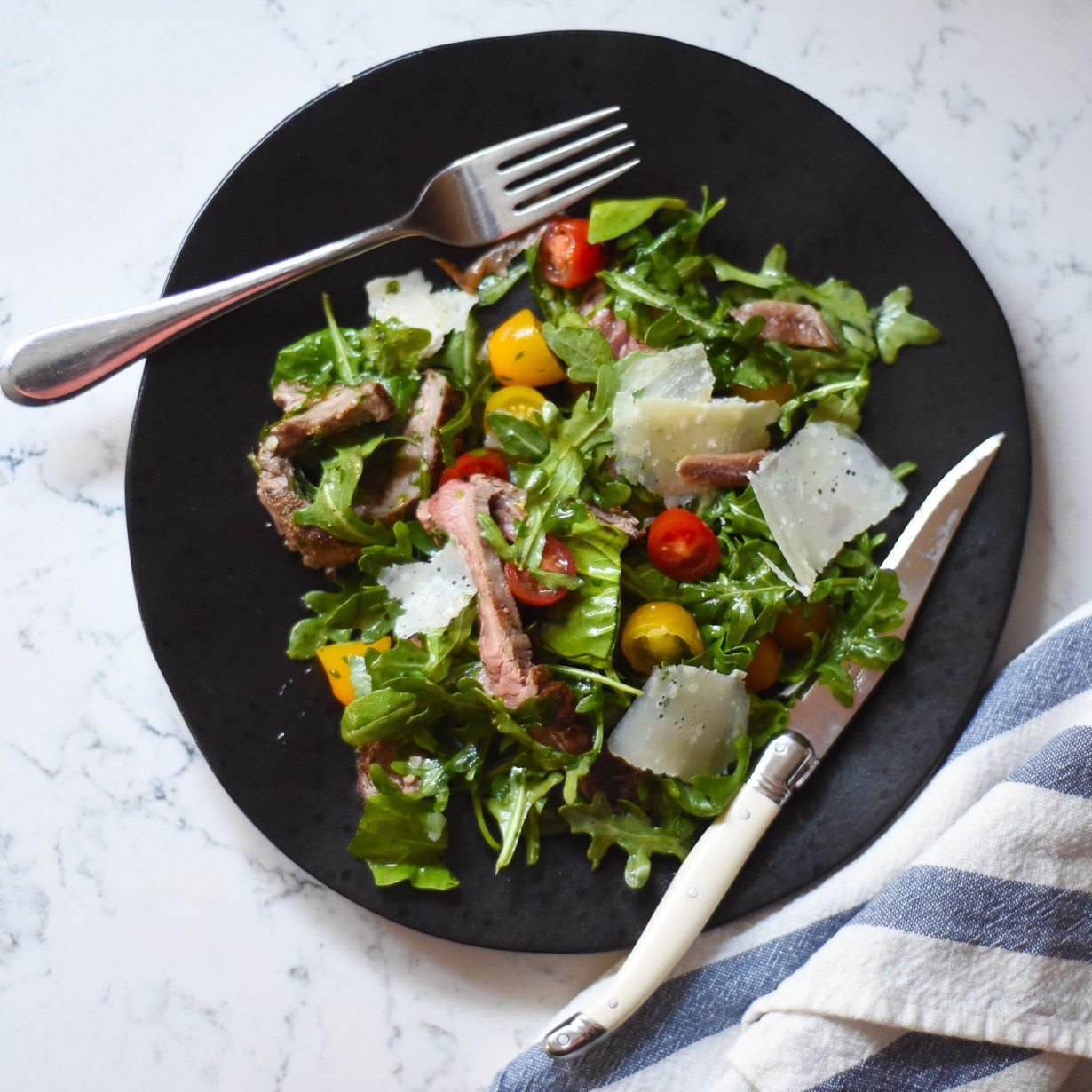 “Eat Your Greens” Steak Salad
