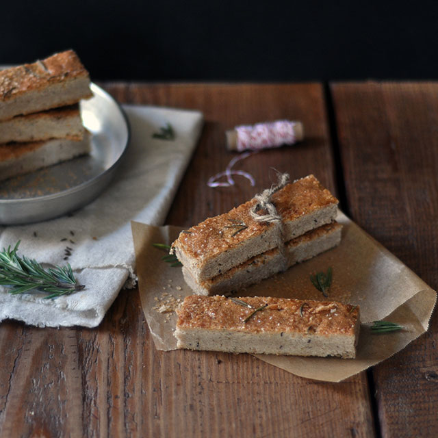 Rosemary and Toasted Caraway Shortbread