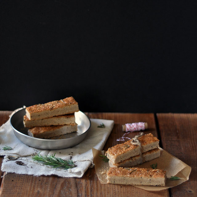 Rosemary and Toasted Caraway Shortbread