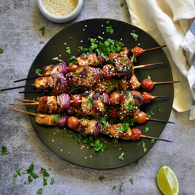 Street-Style Chicken Skewers with North Chinese Style Five Spice