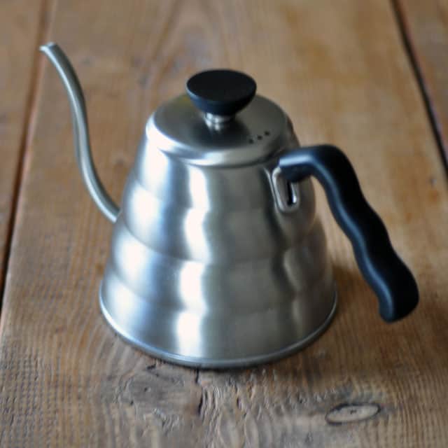 swan neck kettle