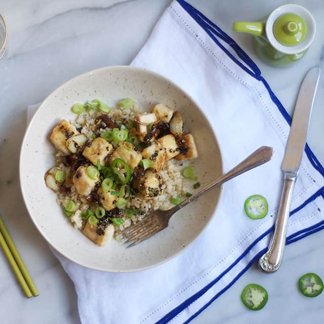 Black Pepper Tofu Pot