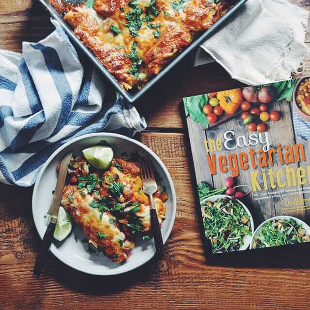 Vegetarian Black Bean Enchiladas for Cinco de Mayo and Beyond