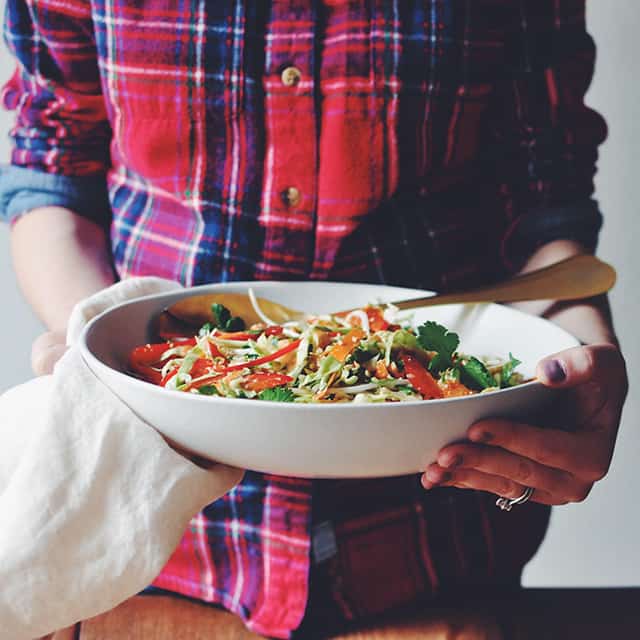 Raw Thai Citrus Crunch Salad