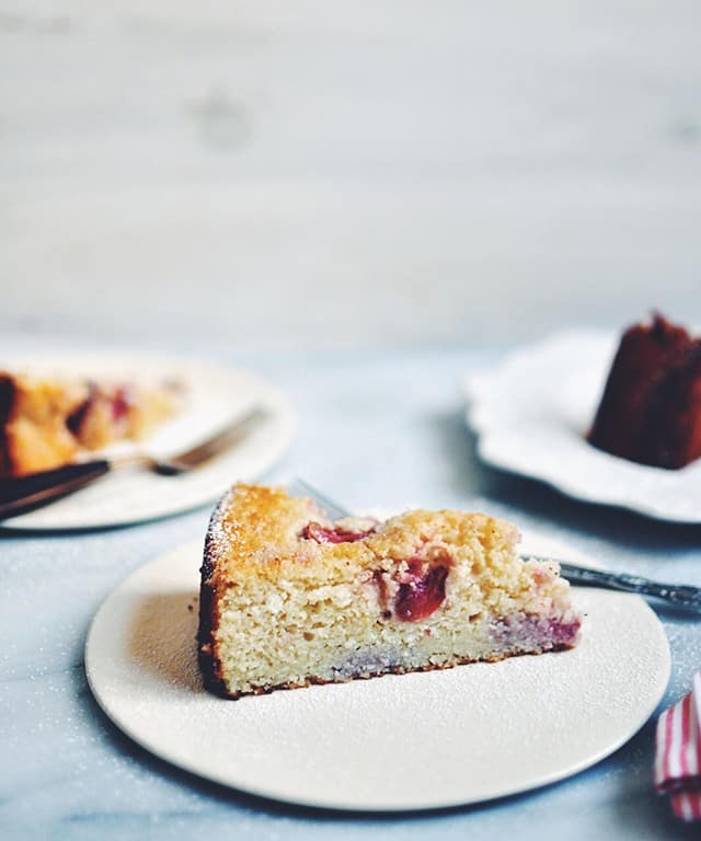 Strawberry Ricotta Cake