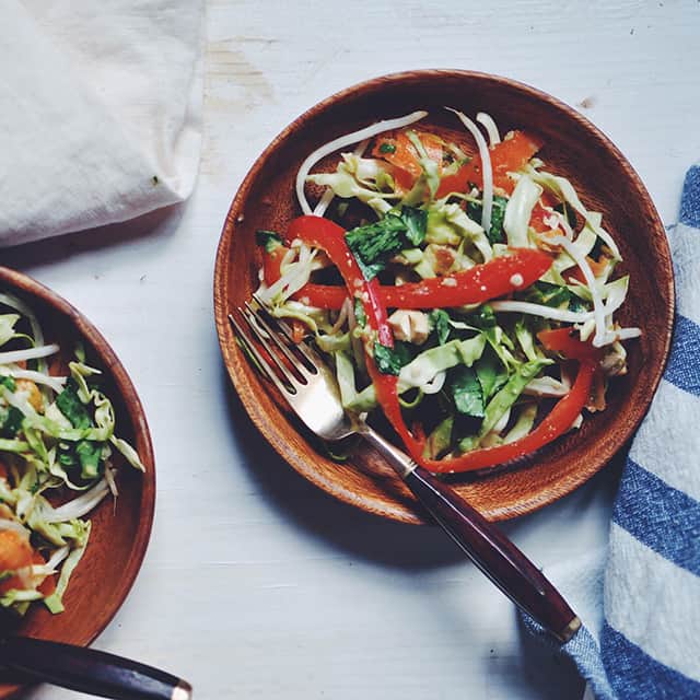 Raw Thai Citrus Crunch Salad