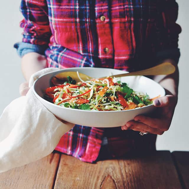 Raw Thai Citrus Crunch Salad