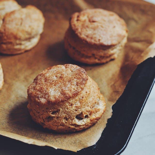 Flakiest Buttermilk Biscuits with Apricot Jam On Building a Life