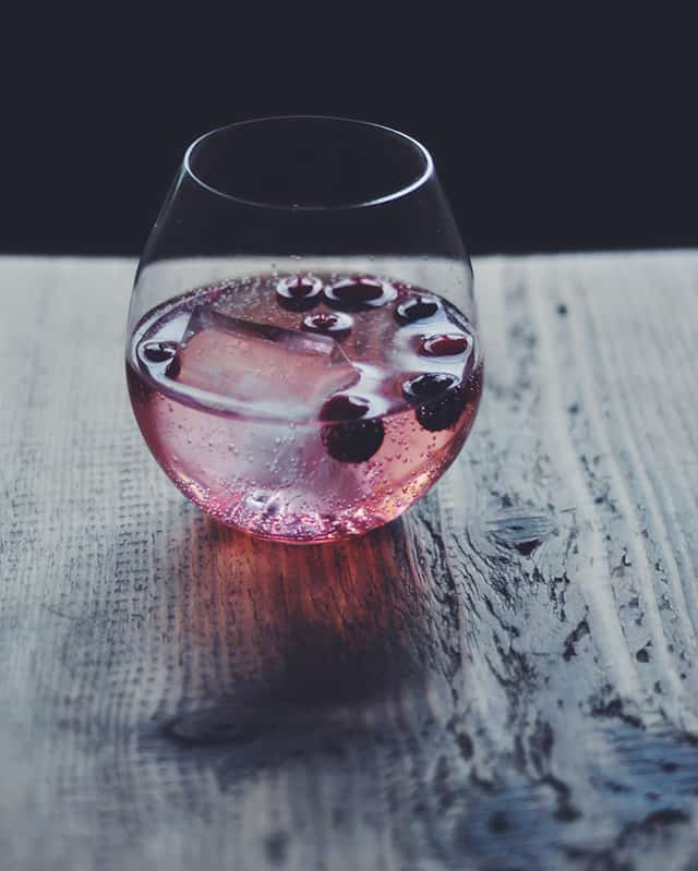 Sparkling Cranberry Shrub