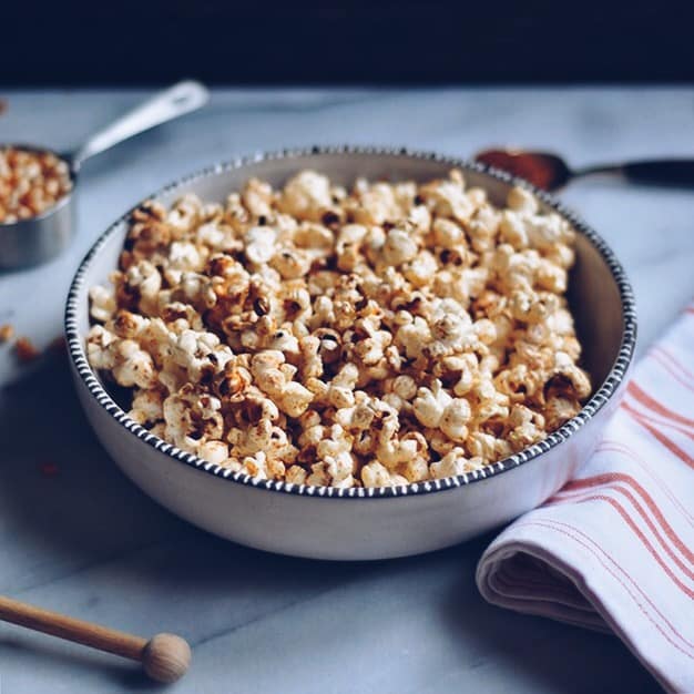 Spicy-Sweet Shichimi Togarashi Popcorn